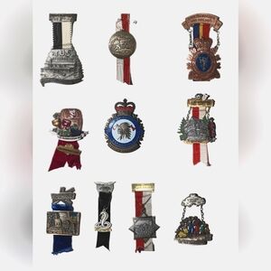 Collection of 10 Military / Event Medals